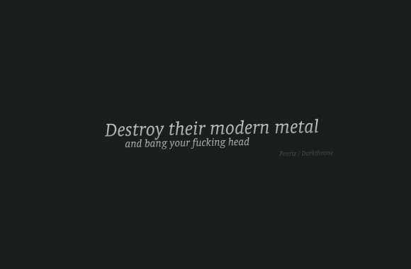 Destroy Modern Metal and Bang Your Head! wallpapers hd quality