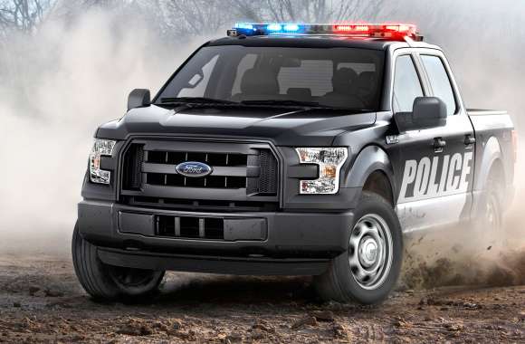 Dirt Drift Police Police Car Vehicle Ford