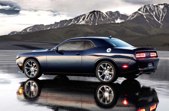 Dodge Challenger SRT Hellcat with Mountain Reflection