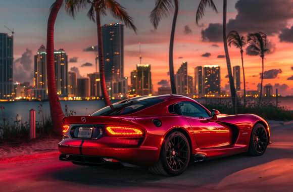 Dodge Viper GTS Sunset Escape