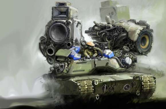 Dubstep Tank A Sci-Fi Military Experience