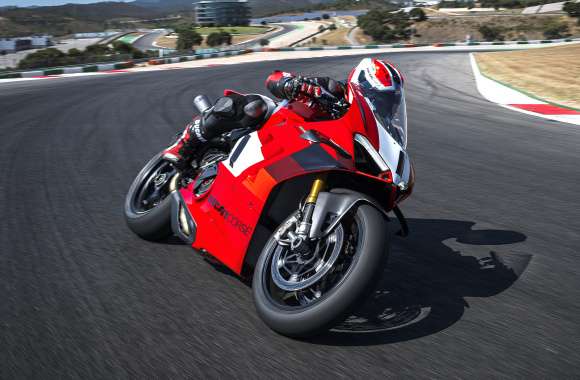 Ducati Panigale V4 R - Ultimate Racing Motorcycle Desktop Background