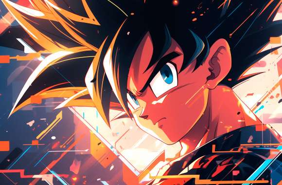 Dynamic Goku - Dragon Ball Z Background