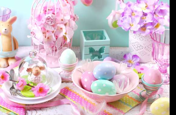 Easter Pastel Still Life -