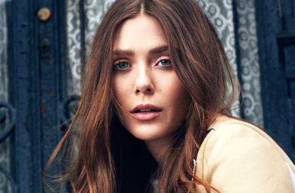 Elizabeth Olsen Brunette Beauty with Green Eyes