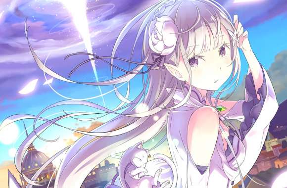 Emilia and Pack from ReZERO