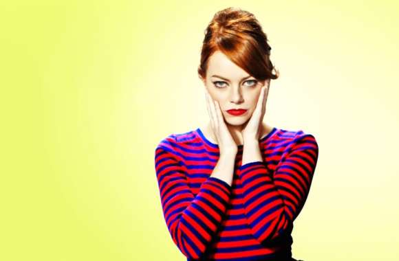 Emma Stone Captivating Celebrity Moment