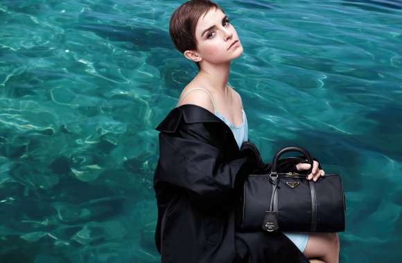 Emma Watson Photoshoot for Prada wallpapers hd quality