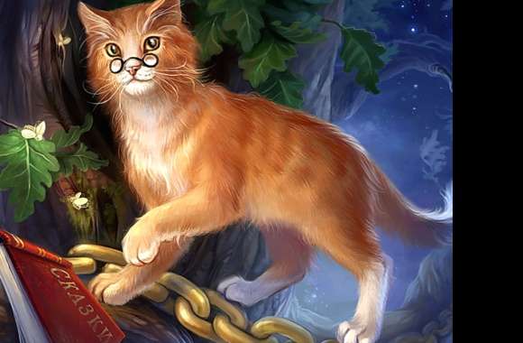 Enchanted Cat A Fantasy