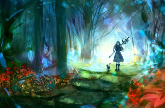 Enchanted Forest Companion - Anime