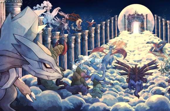 Enchanted Pokémon Realm - HD Anime Wallpaper wallpapers hd quality