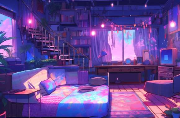 Enchanting Anime Bedroom