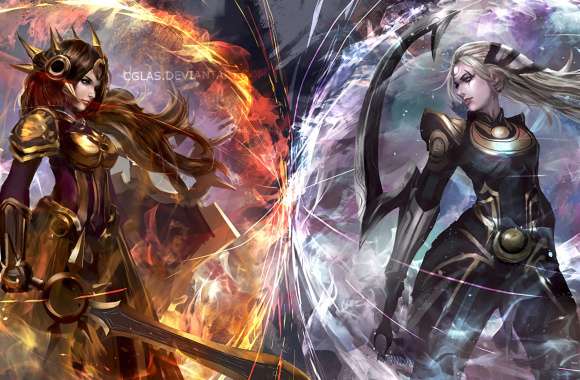 Epic Battle Leona vs Diana