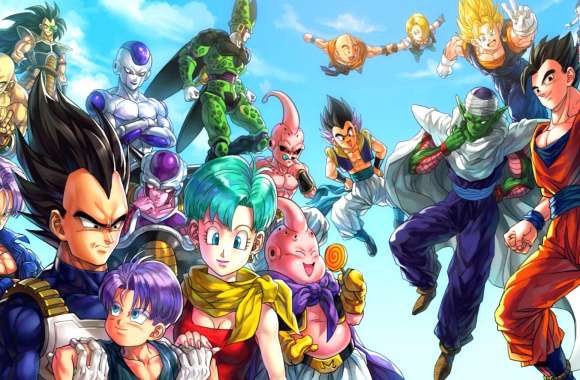 Epic Dragon Ball Z HD Anime Wallpaper