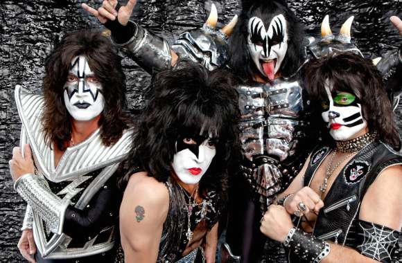 Epic KISS Band Glam & Heavy Metal Icons