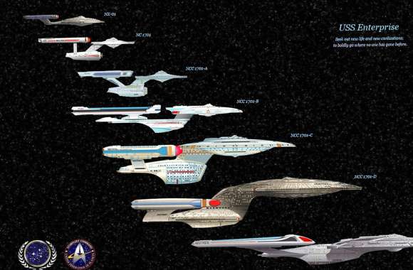 Evolution of the USS Enterprise in Sci-Fi Star Trek