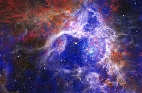 Explore the Cosmos 4K Sci-Fi Nebula Wallpaper