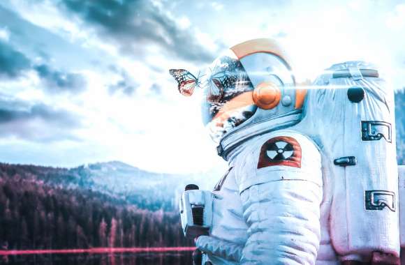 Exploring New Horizons Sci-Fi Astronaut