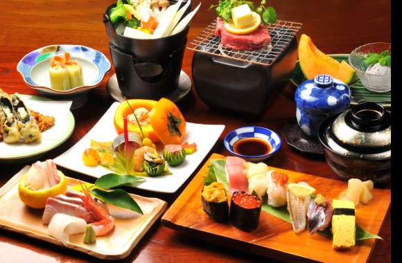 Exquisite Japanese Cuisine Lemon & Caviar Delights