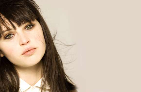 Face Actress British English Green Eyes Celebrity Felicity Jones