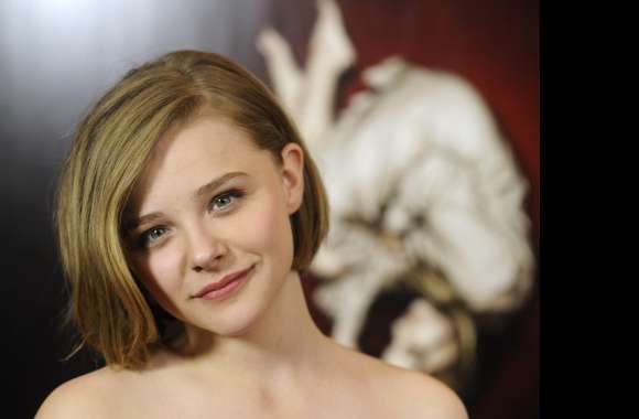 Face American Actress Celebrity Chloë Grace Moretz