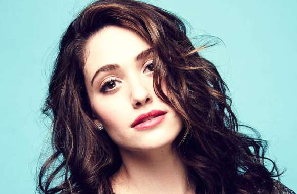 Face Brown Eyes Brunette Actress Celebrity Emmy Rossum