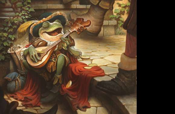 Fantasy Animal Bard