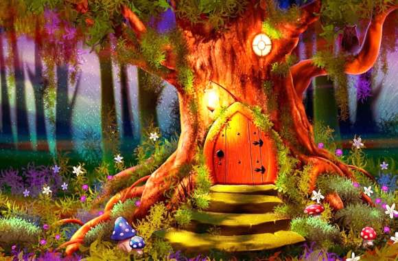 Fantasy Forest Colors A Colorful