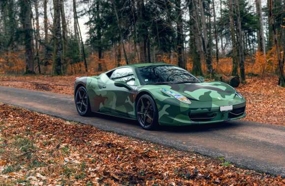 Ferrari 458 Italia Tailor Made Army