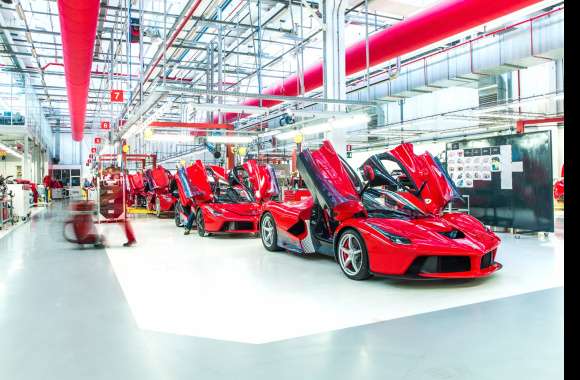 Ferrari LaFerrari A Glimpse Inside the Factory