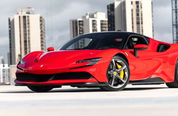 Ferrari SF90 Stradale Red cars