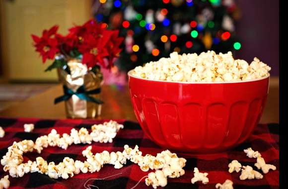 Festive Popcorn Snack Delight