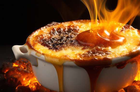 Fiery Crème Brûlée