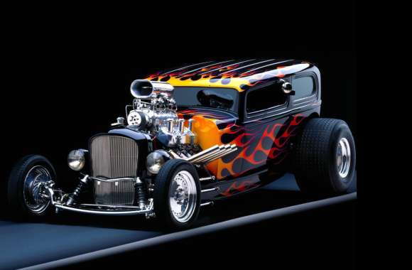 Fiery Hot Rod