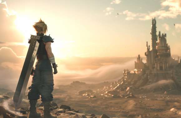 Final Fantasy VII Remake - Cloud Strife Wallpaper HD