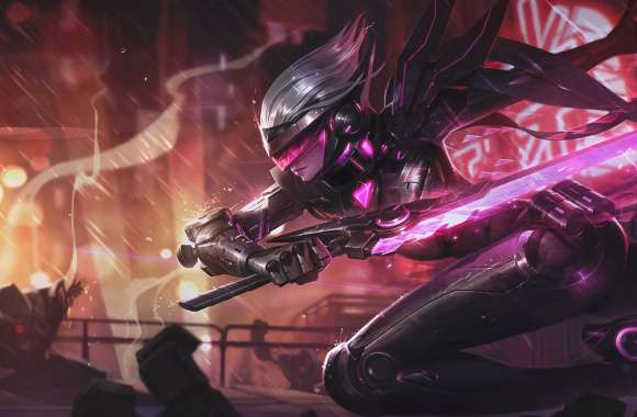 Fiora in Demacia - HD League of Legends Wallpaper