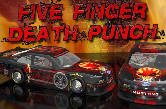 Five Finger Death Punch NASCAR Metal Meets Speed