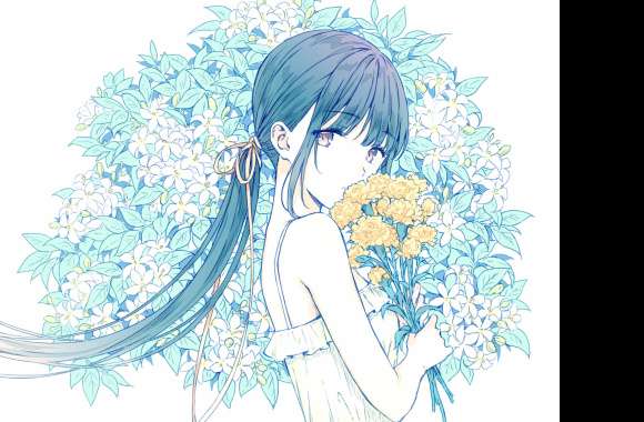 Floral Elegance Anime