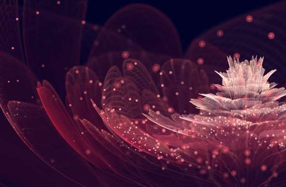 Flower CGI Pattern Psychedelic Trippy Abstract Fractal wallpapers hd quality