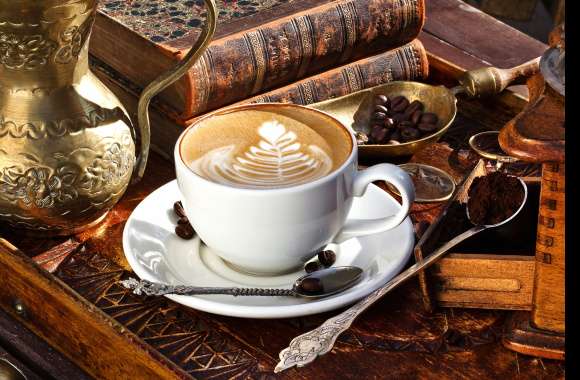 Food Cappuccino 8k Ultra wallpapers hd quality