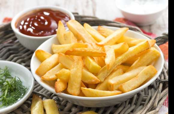 Food French Fries wallpapers hd quality