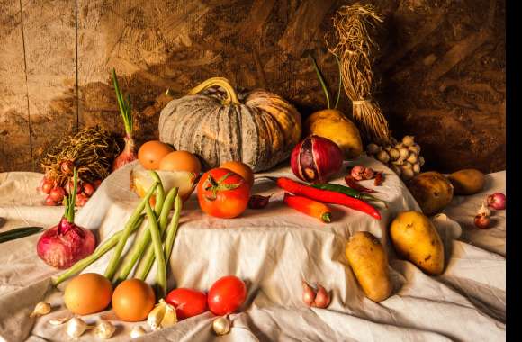 Food Still Life Harvest