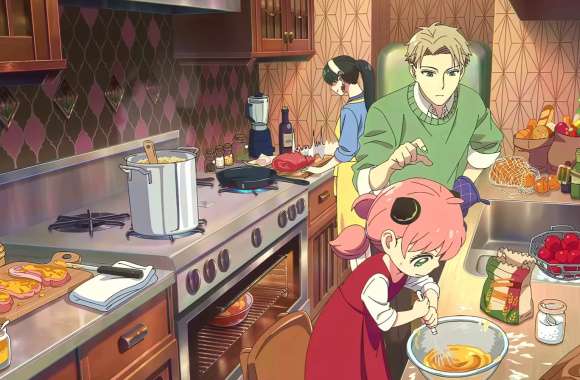 Food Yor Forger Loid Forger Anya Forger Anime Spy X Family