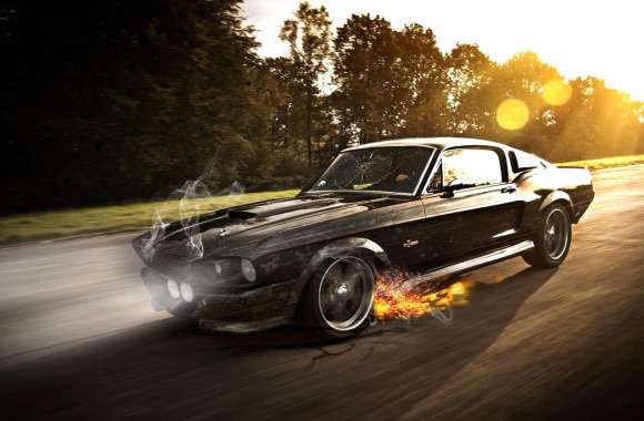 Ford Mustang Fastback Muscle Car