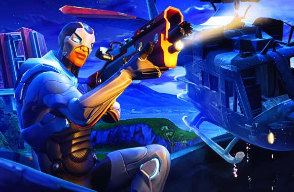 Fortnite Battle Royale Shotgun - wallpapers hd quality