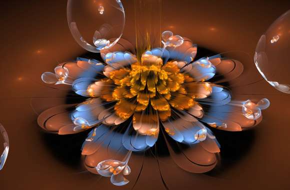 Fractal flower