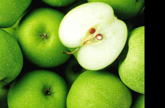 Fresh Green Apples -