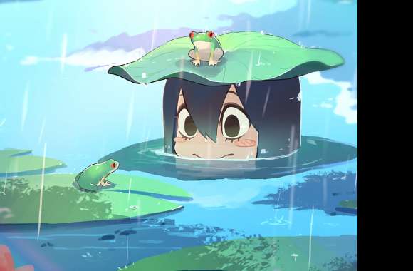 Frog Paradise Tsuyu Asui