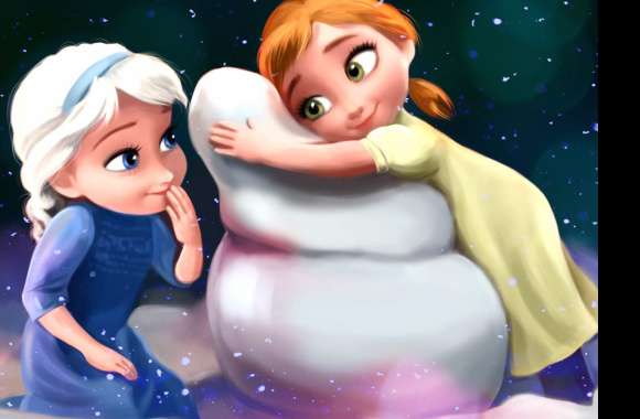 Frozen Elsa and Anna Snow wallpapers hd quality