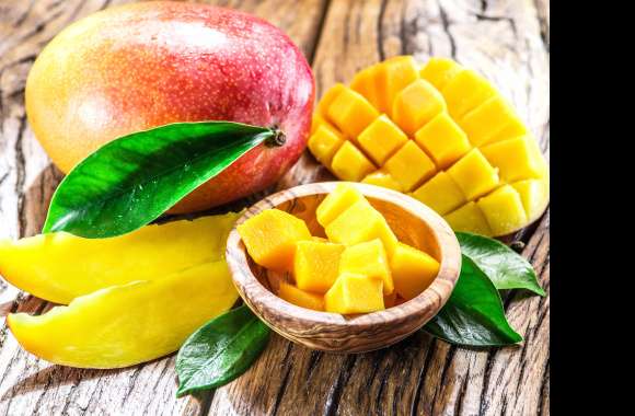 Fruit Food Mango 8k Ultra